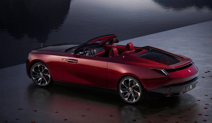 Rolls-Royce Droptail sylwetka