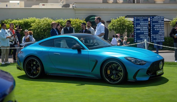 Mercedes-AMG GT pebble beach premiera