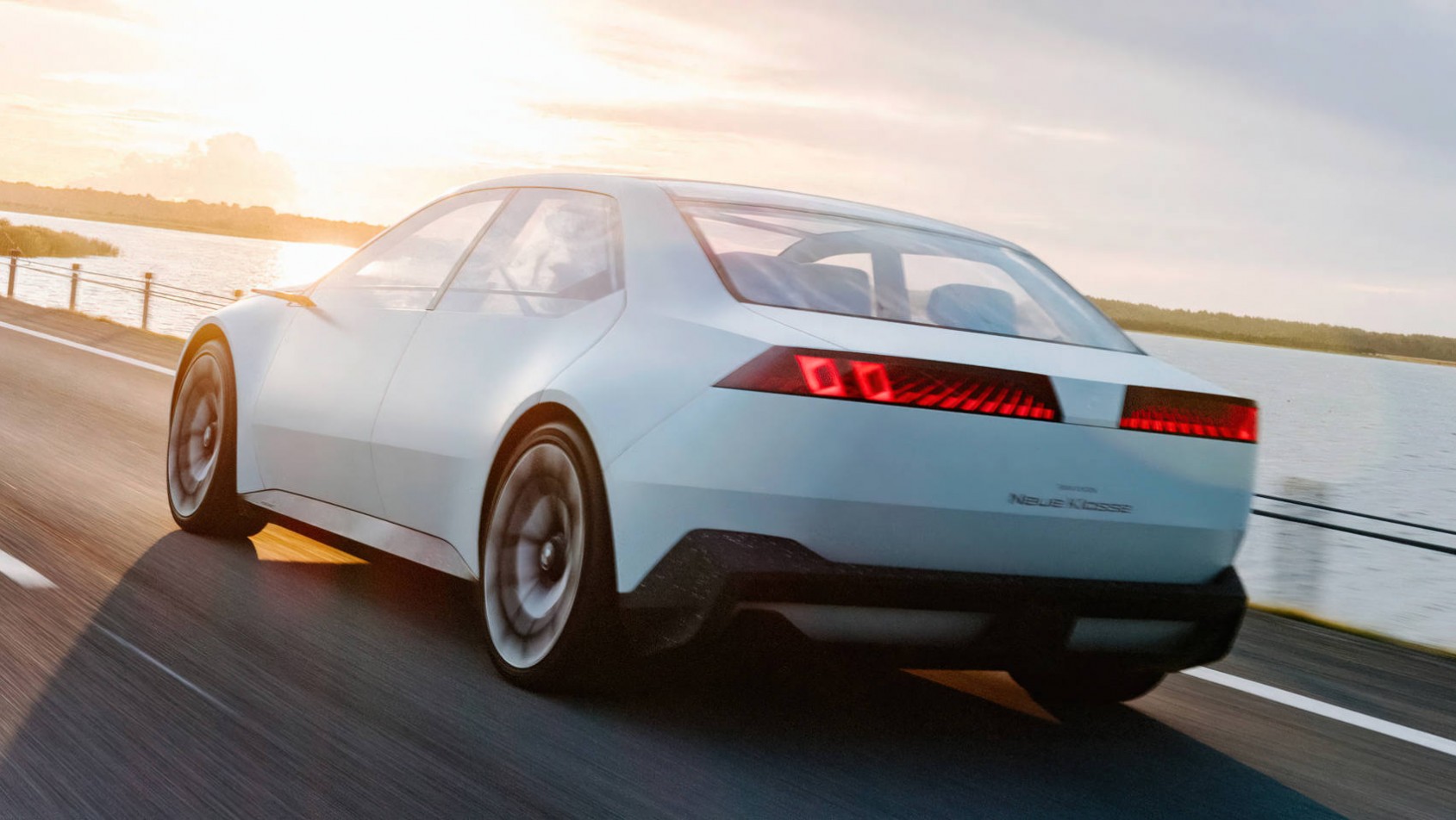 BMW Vision Neue Klasse concept tył dynamiczne