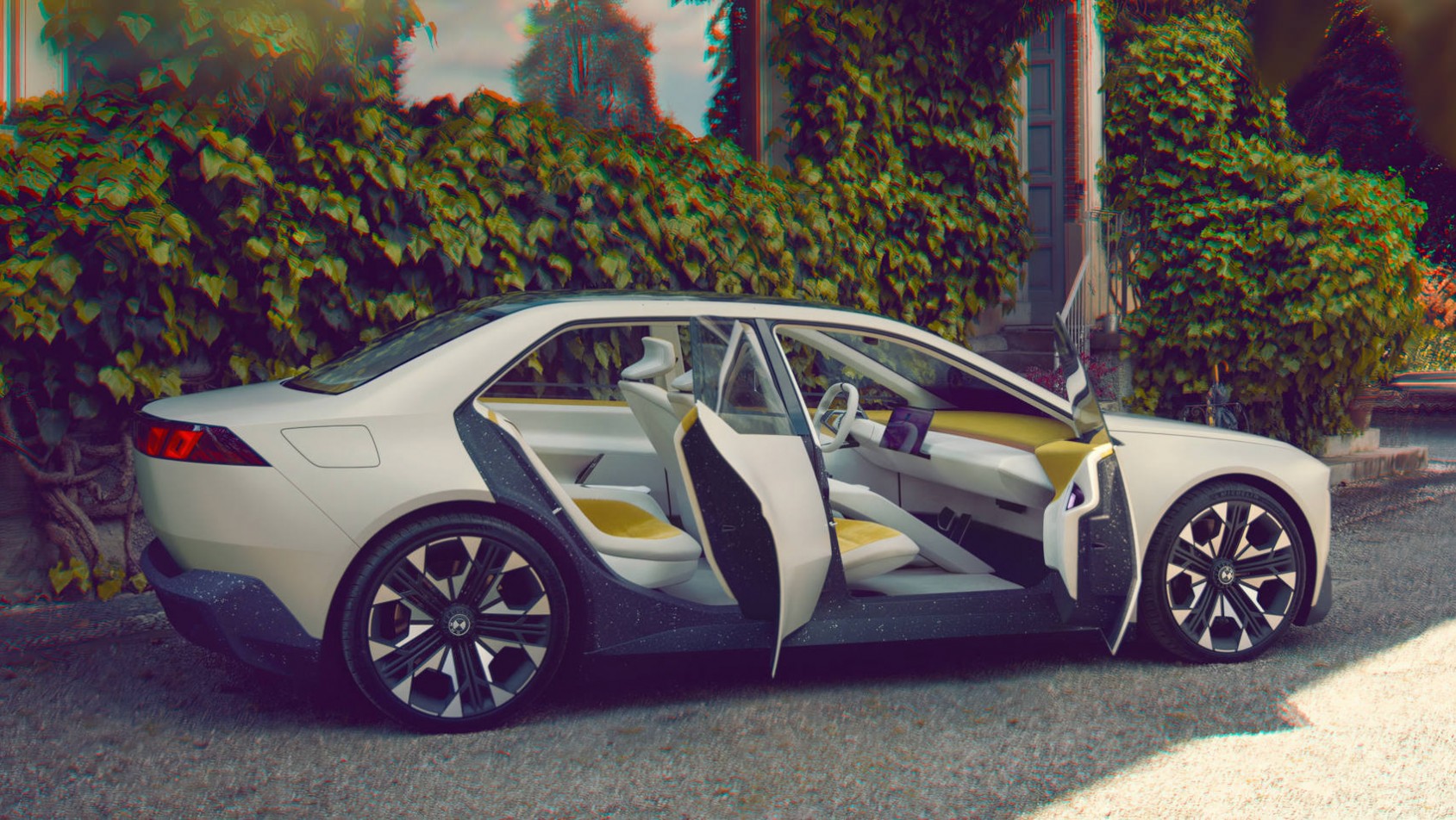 BMW Vision Neue Klasse concept otwarte drzwi