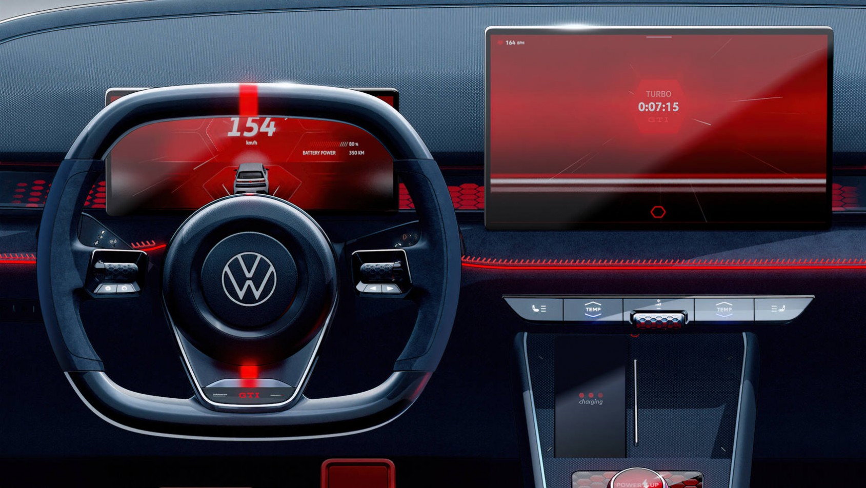 Volkswagen ID.GTI Concept kokpit