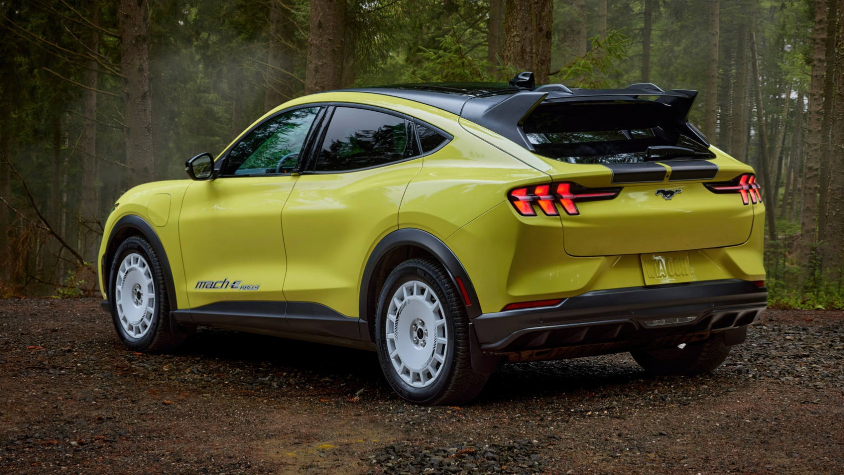 Ford Mustang Mach-E Ford Mustang Mach-E Rally lewy tył