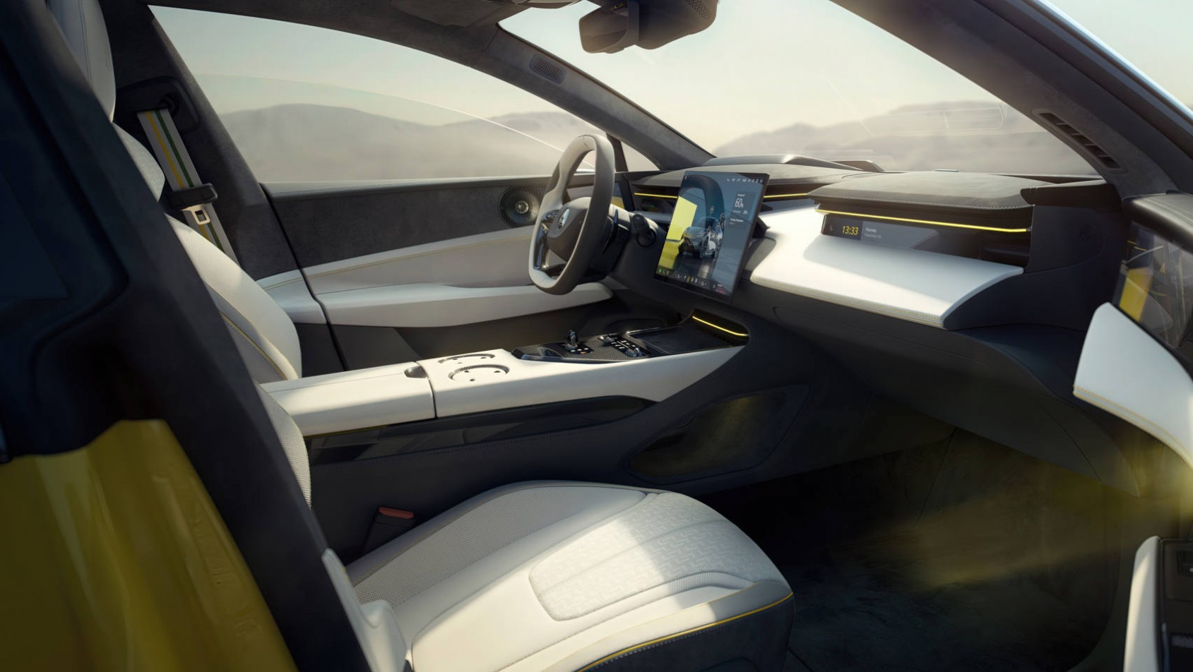 2024 Lotus Emeya kokpit