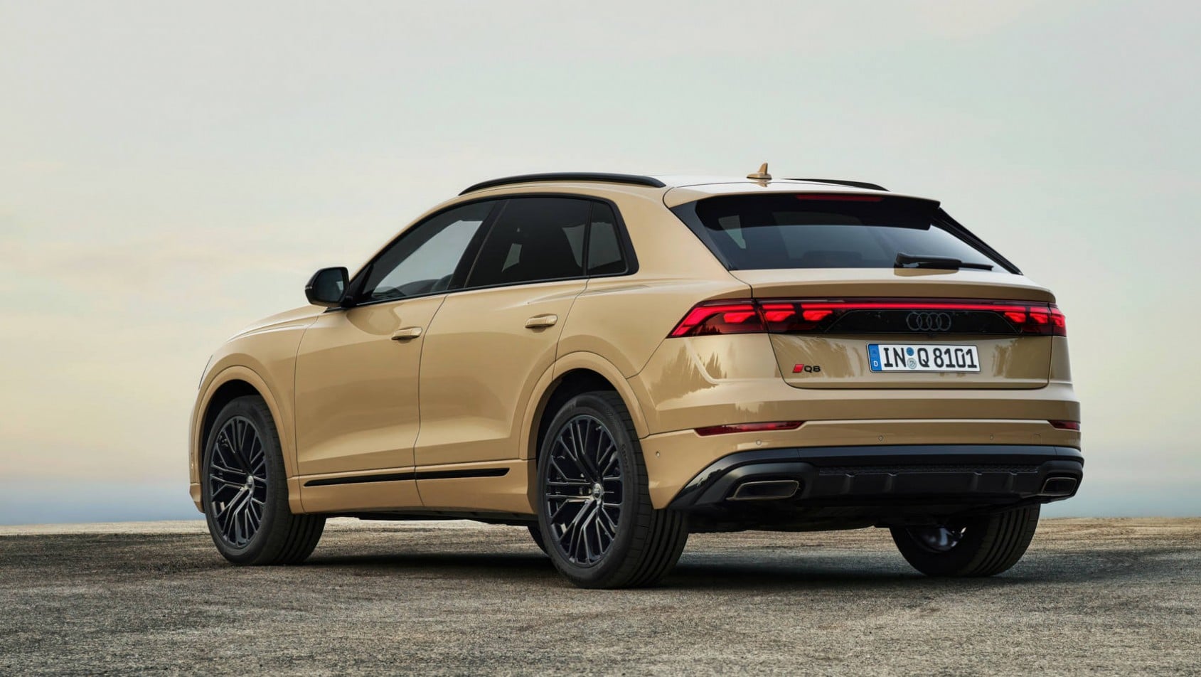 2024 Audi Q8 facelift lewy tył