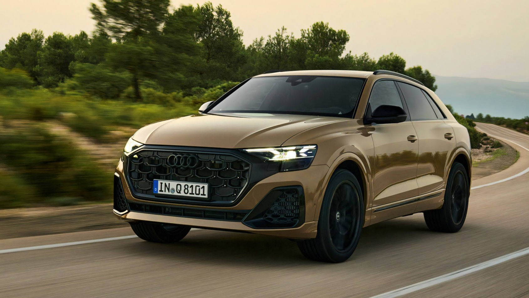 2024 Audi Q8 lift dynamiczne