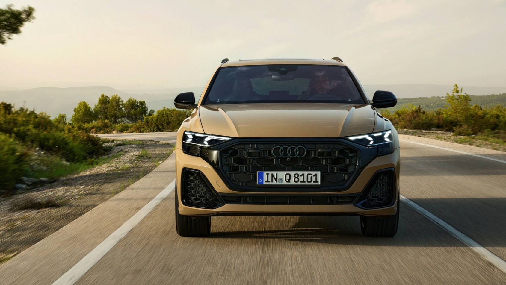 2024 Audi Q8 lift przód grill