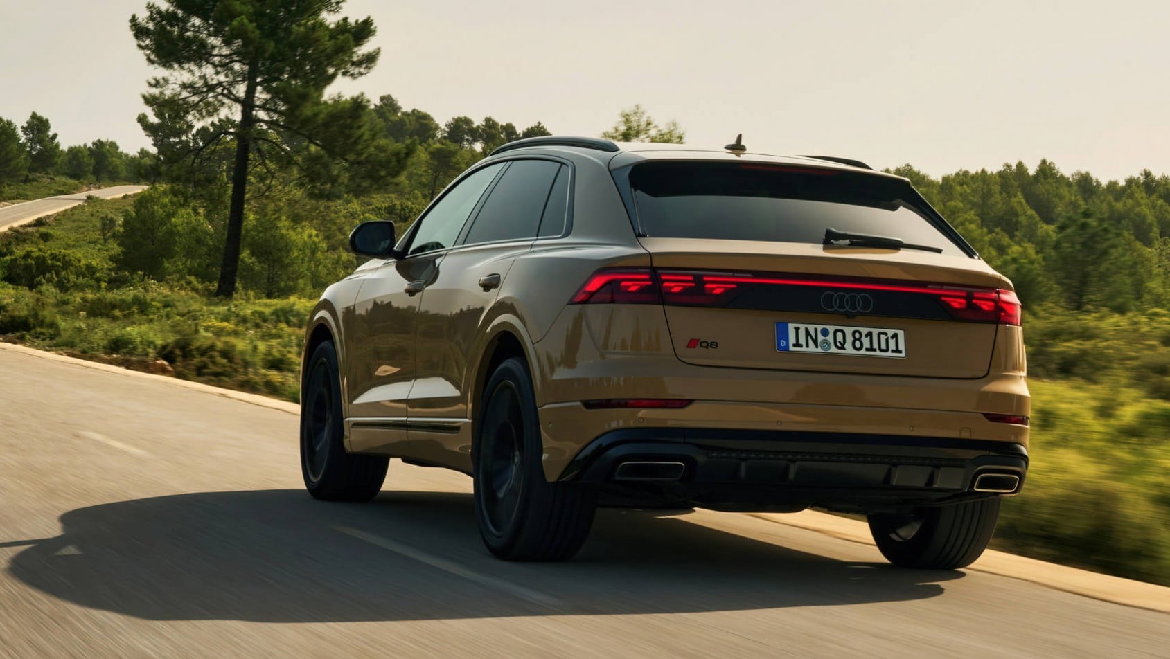 2024 Audi Q8 lift światła tył