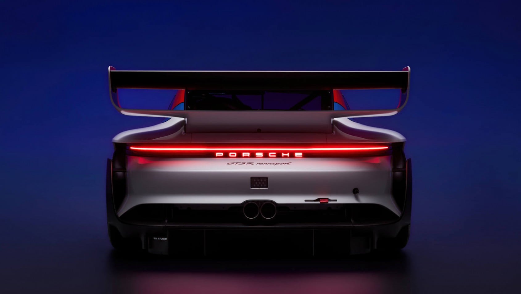 Porsche 911 GT3 R Rennsport tył