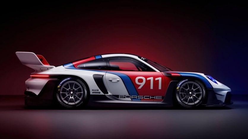 Porsche 911 GT3 R Rennsport główne profil