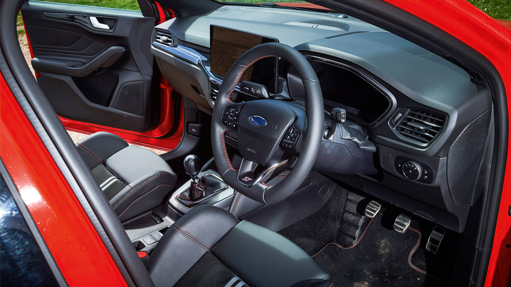 Ford Focus ST Performance wnętrze