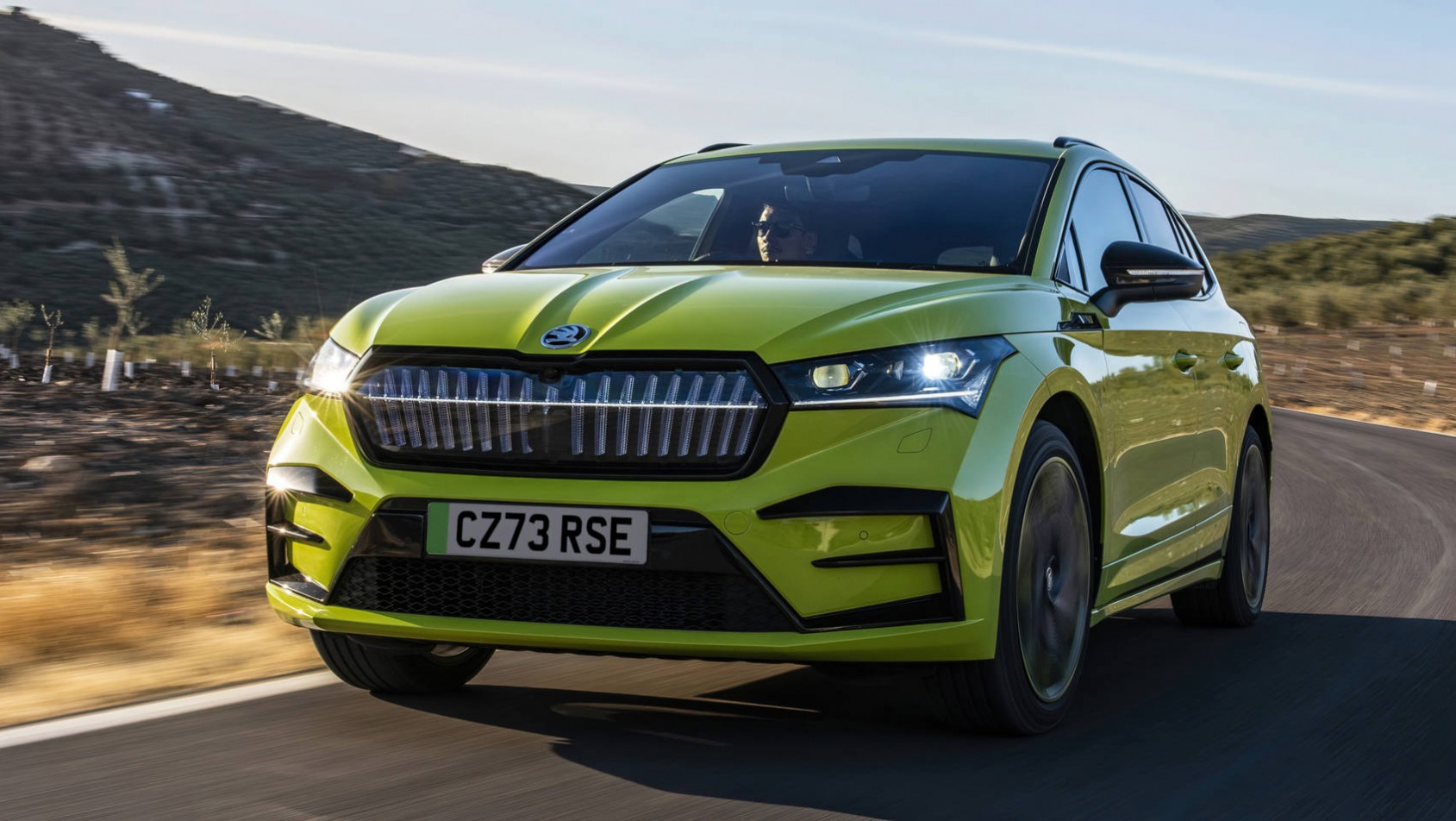 Skoda Enyaq RS lift grill