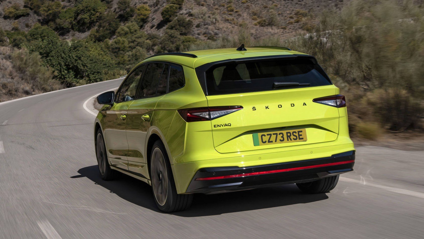 Skoda Enyaq RS lift tył SUV