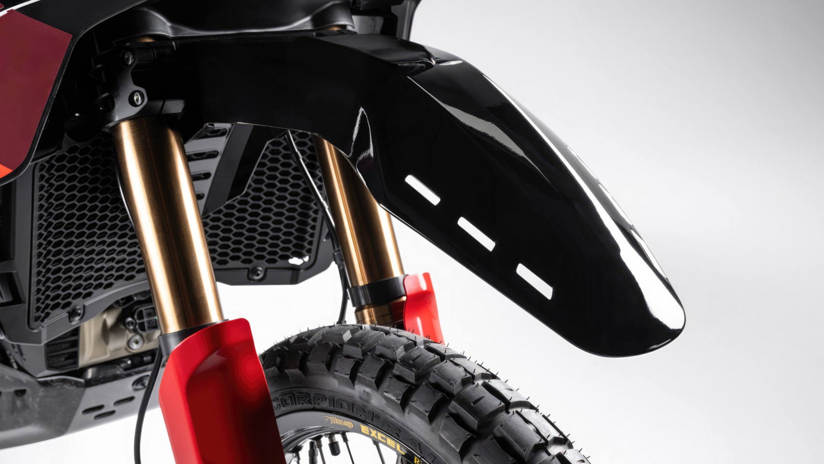 Ducati DesertX Rally - wysoki błotnik