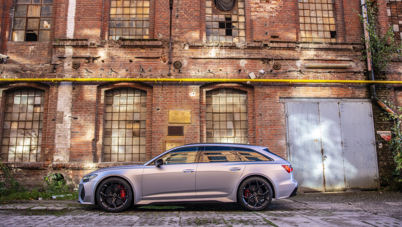 Audi RS 6 Audi RS6 Performance test linia boczna