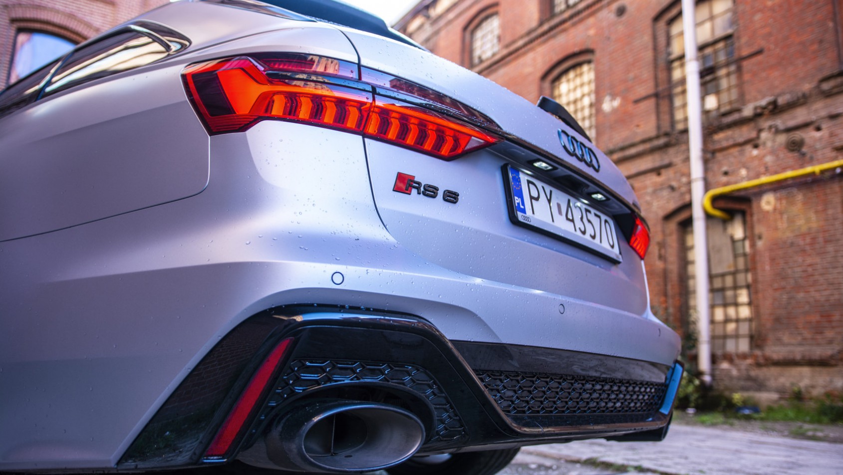 Audi RS 6 Audi RS6 Performance test pas tylny