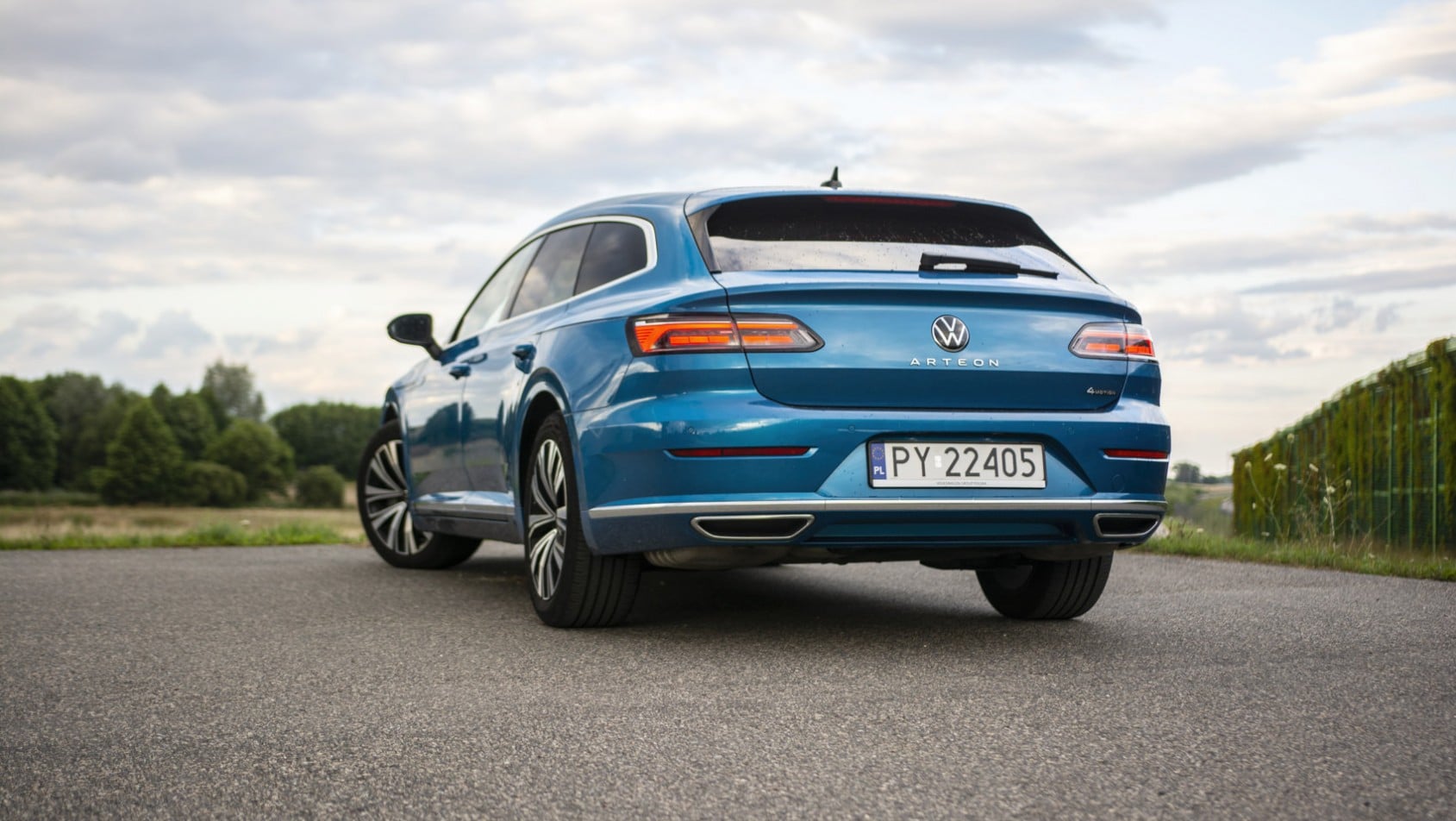 Volkswagen Arteon Shooting Brake kształt tyłu