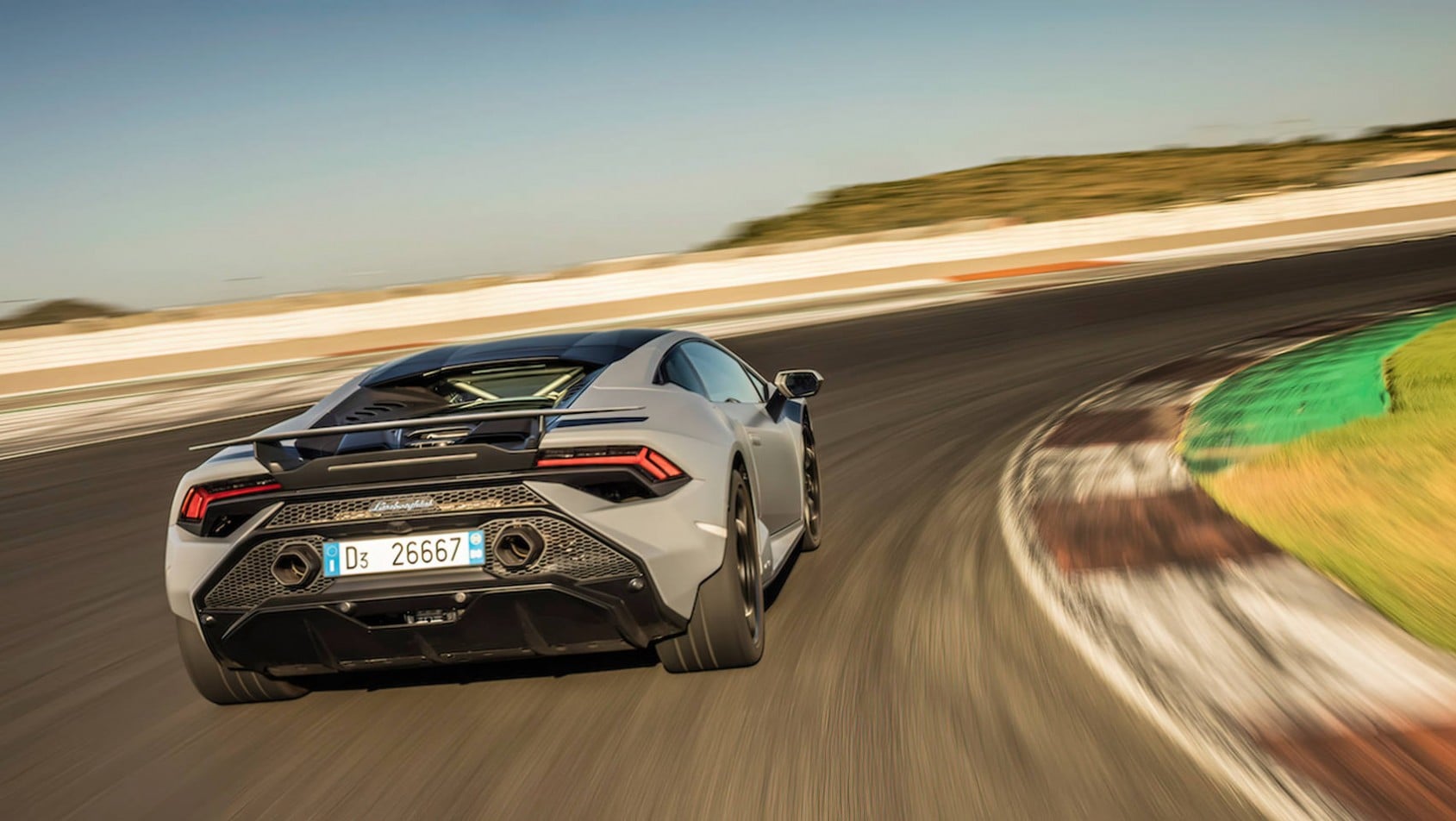 Lamborghini Huracan Tecnica dynamiczne tył