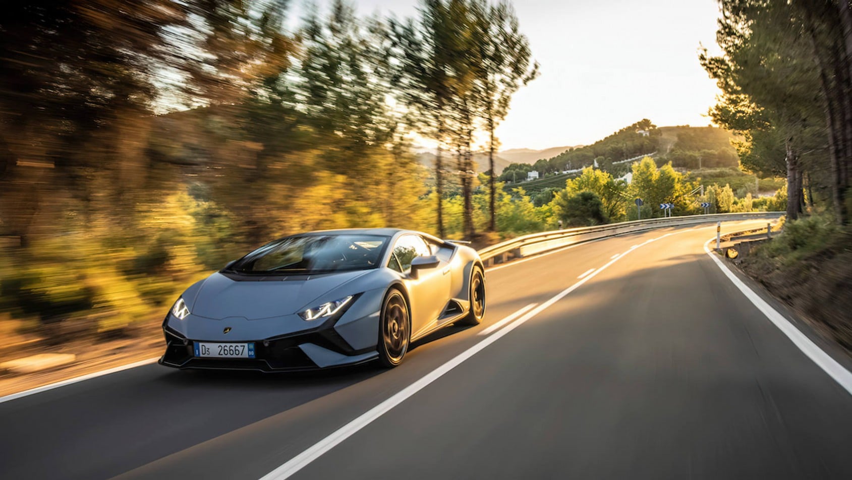 Lamborghini Huracan Tecnica dynamiczne na drodze