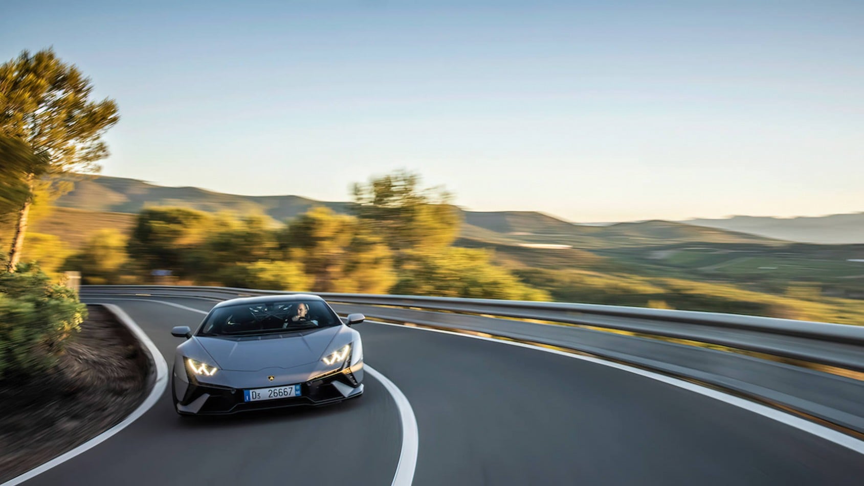 Lamborghini Huracan Tecnica test drogowy