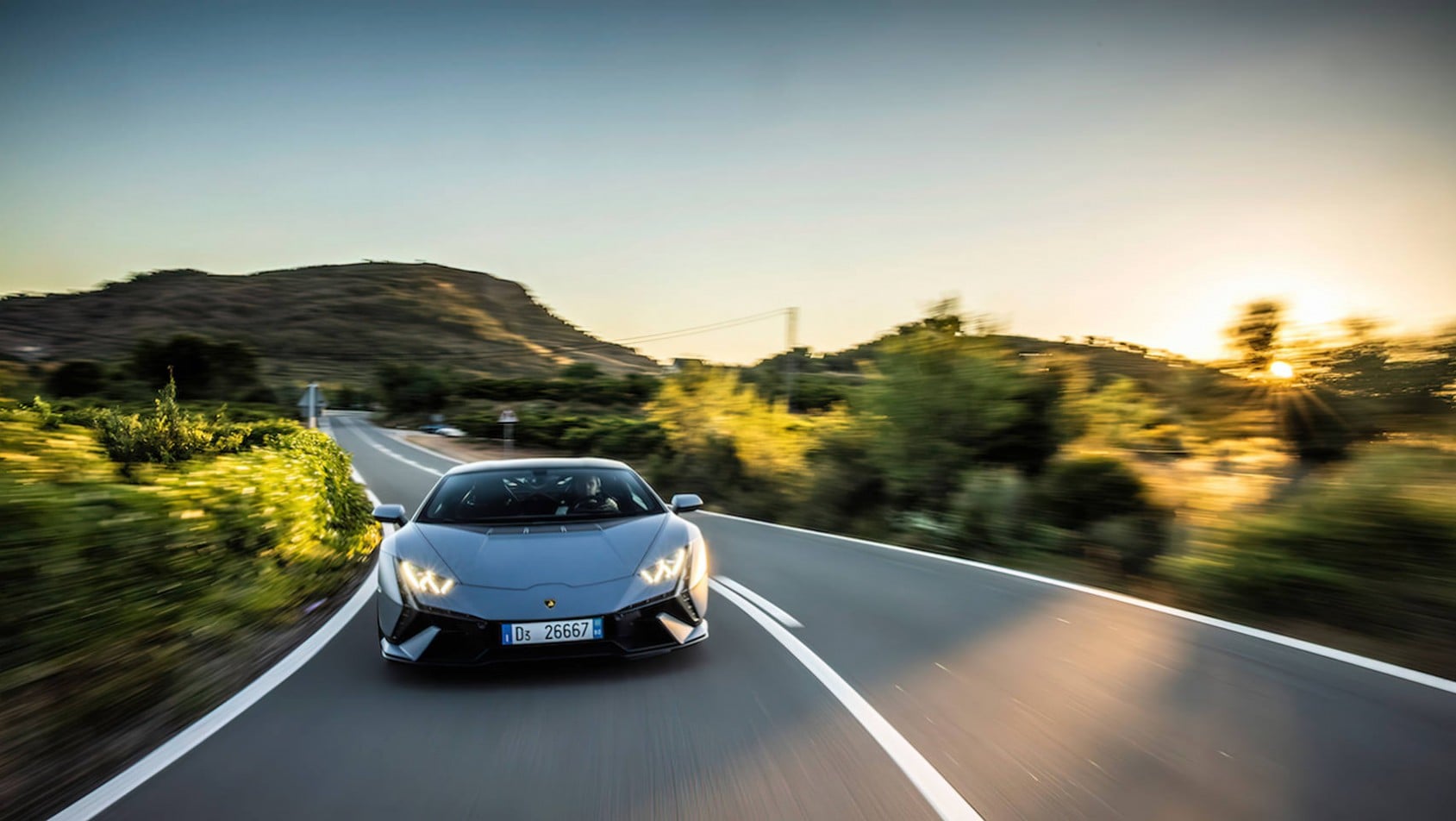 Lamborghini Huracan Tecnica przednie ledy