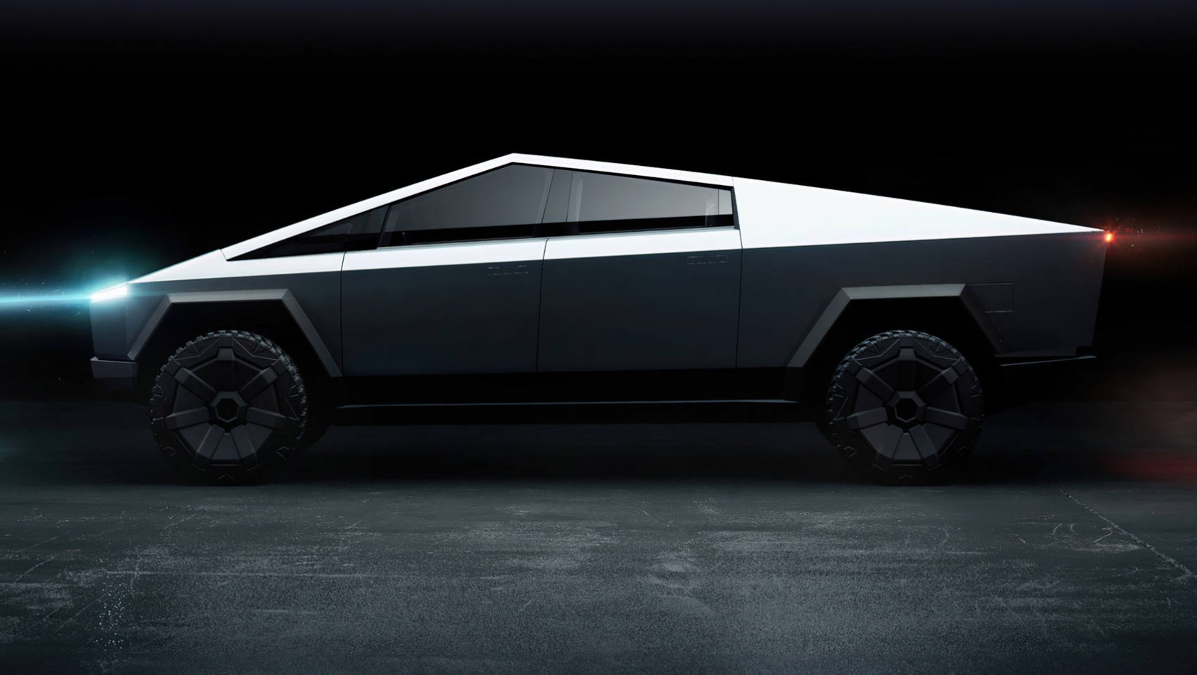 Tesla Cybertruck koncept teaser