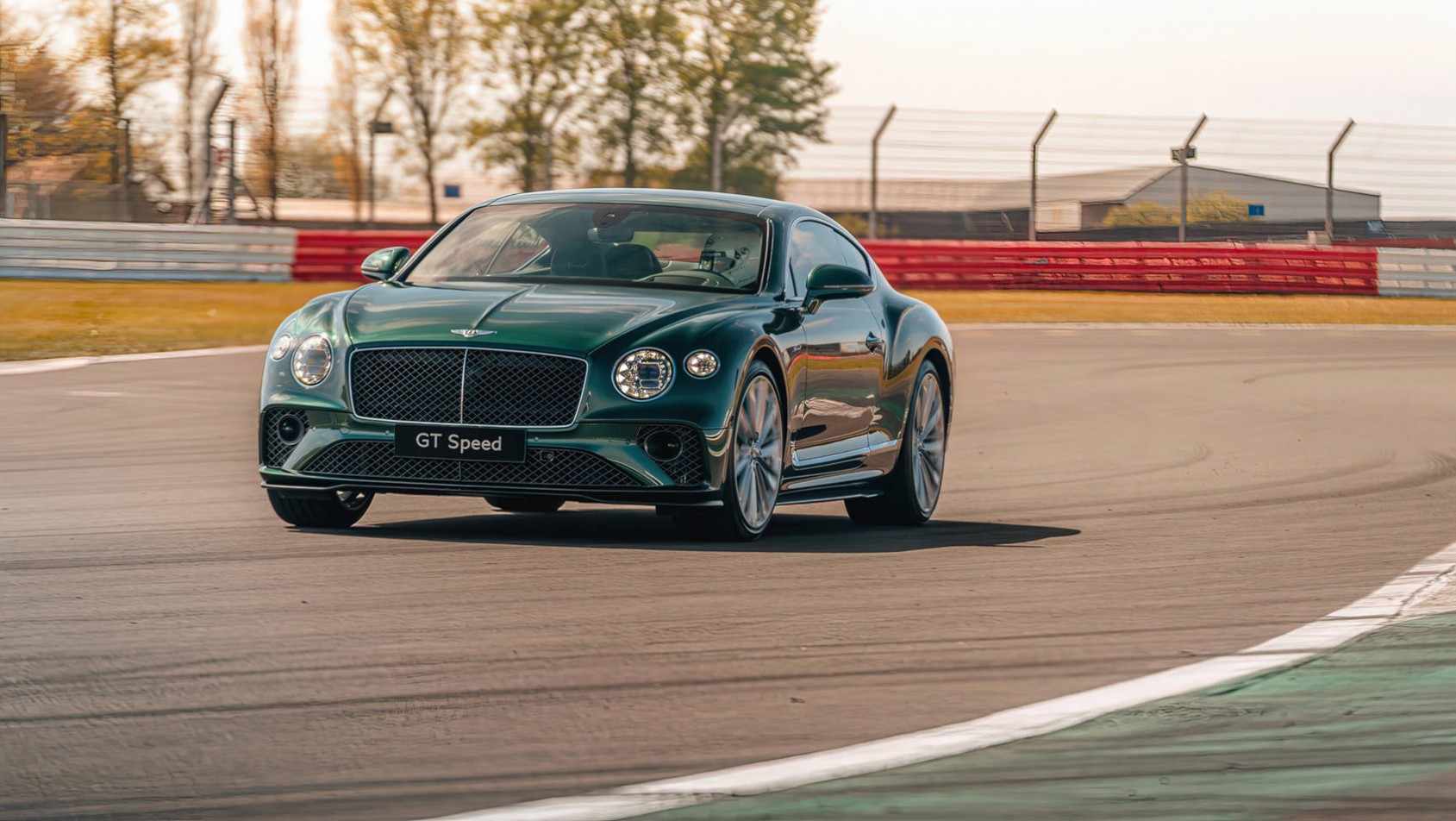 Bentley Continental GT Speed na torze