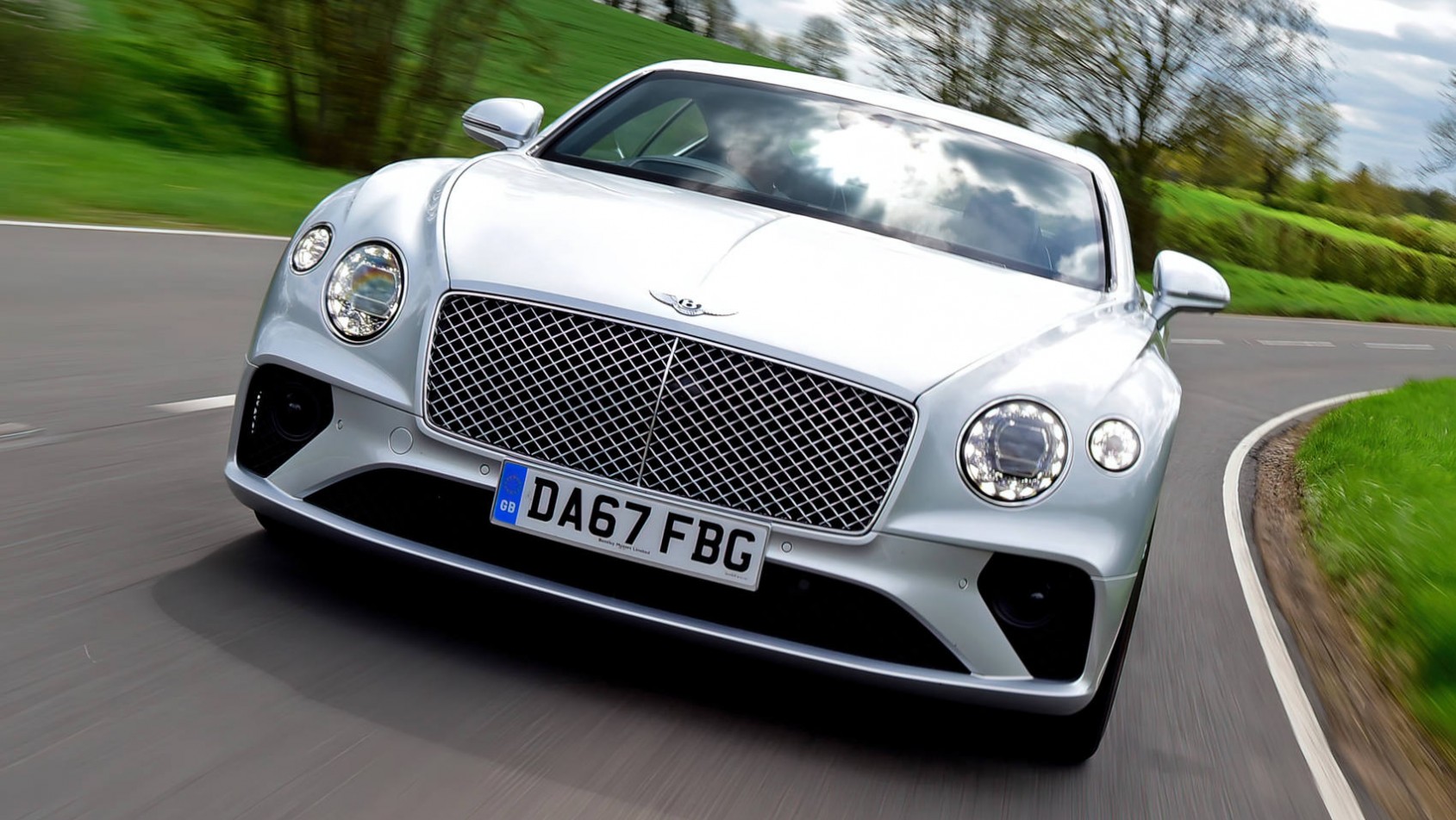 Bentley Continental GT - przód