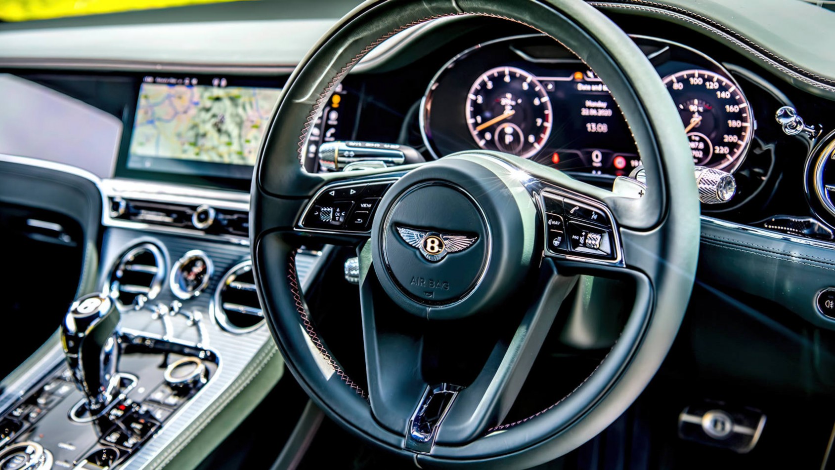 Bentley Continental GT - kierownica