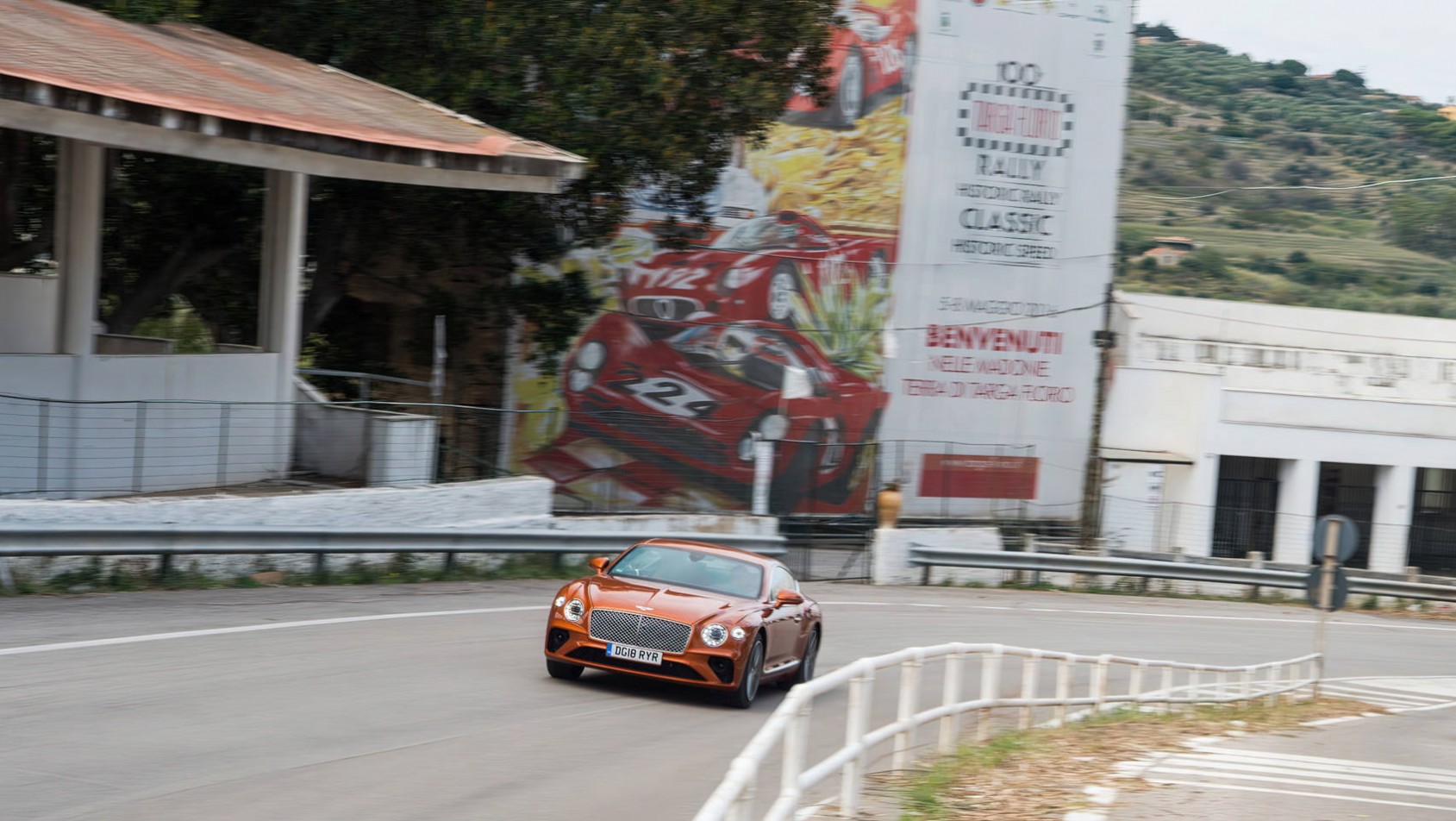 Bentley Continental GT na drodze