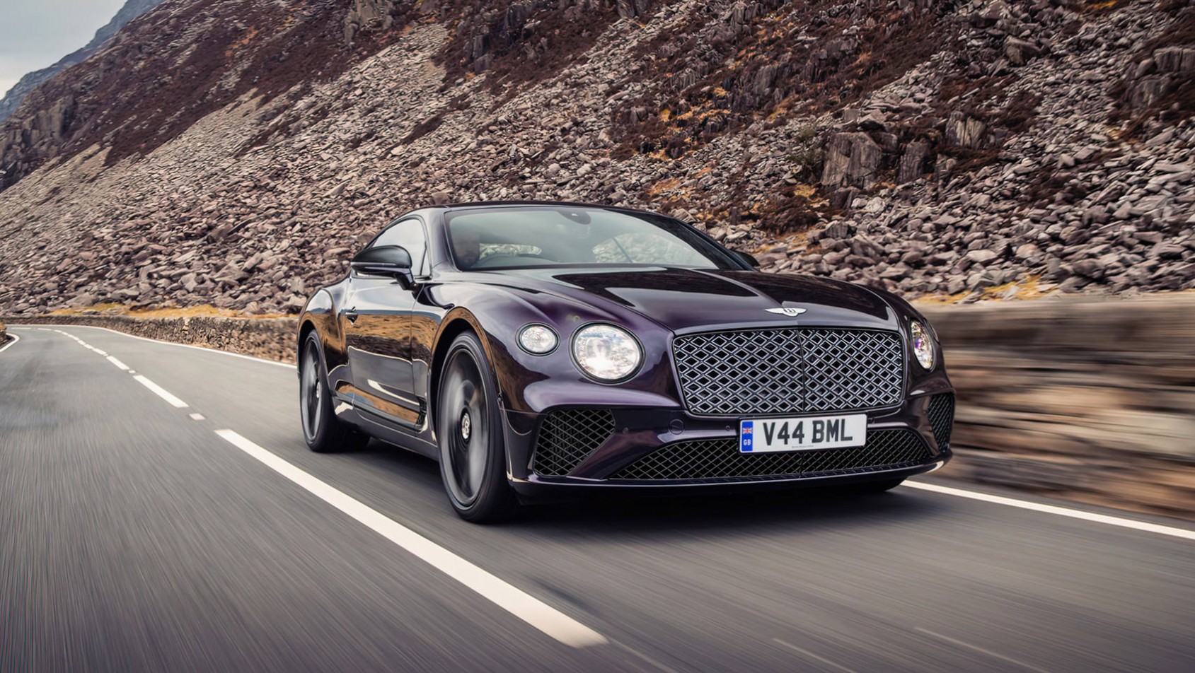 Bentley Continental GT - ujęcie z przodu