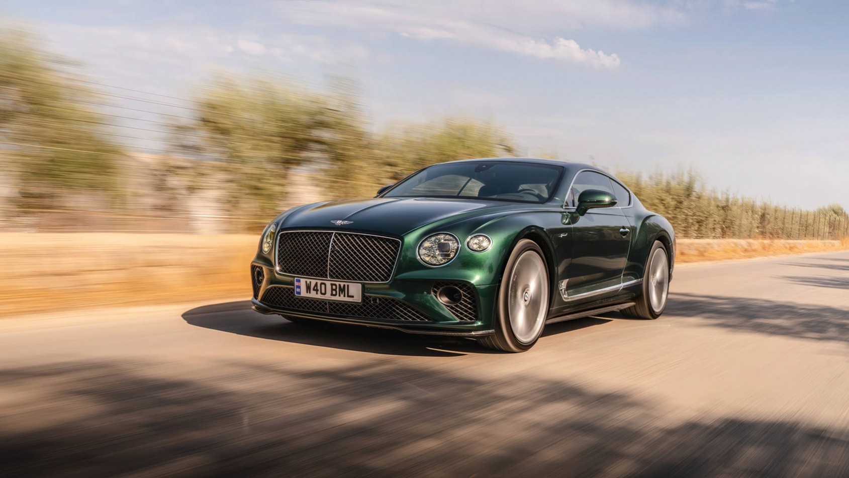 Bentley Continental GT - rozmyte tło