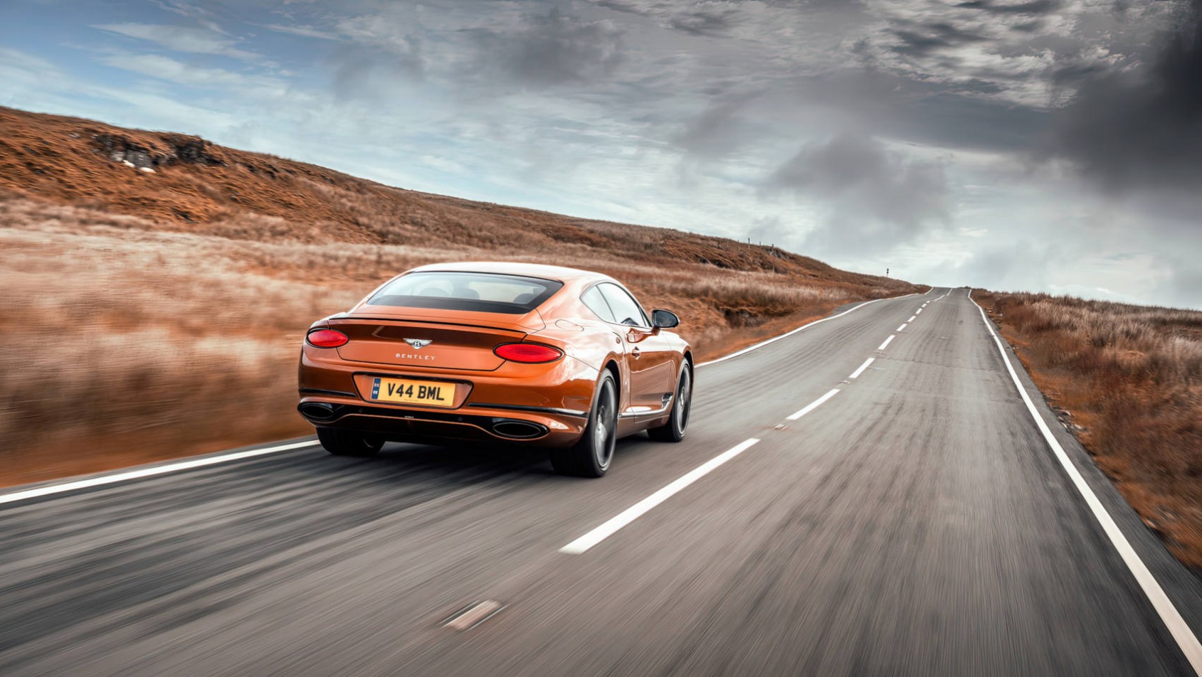 Bentley Continental GT - przyśpiesza