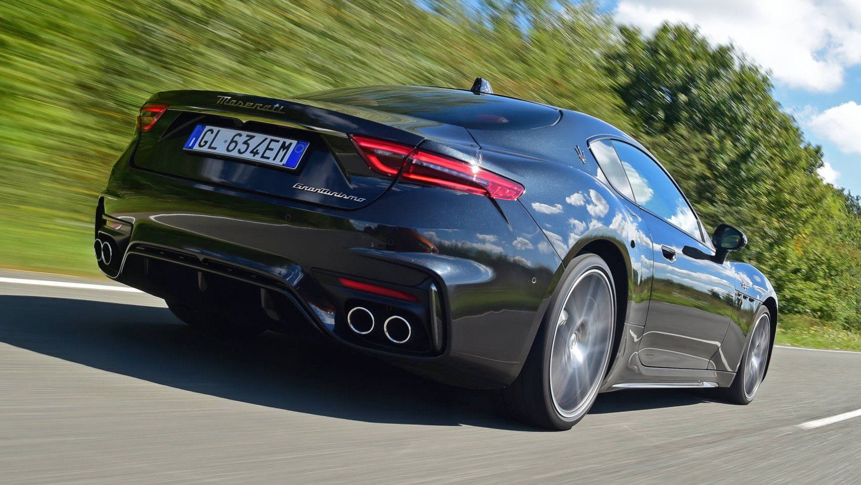Maserati GranTurismo 2023 Maserati GranTurismo Trofeo czarny tył