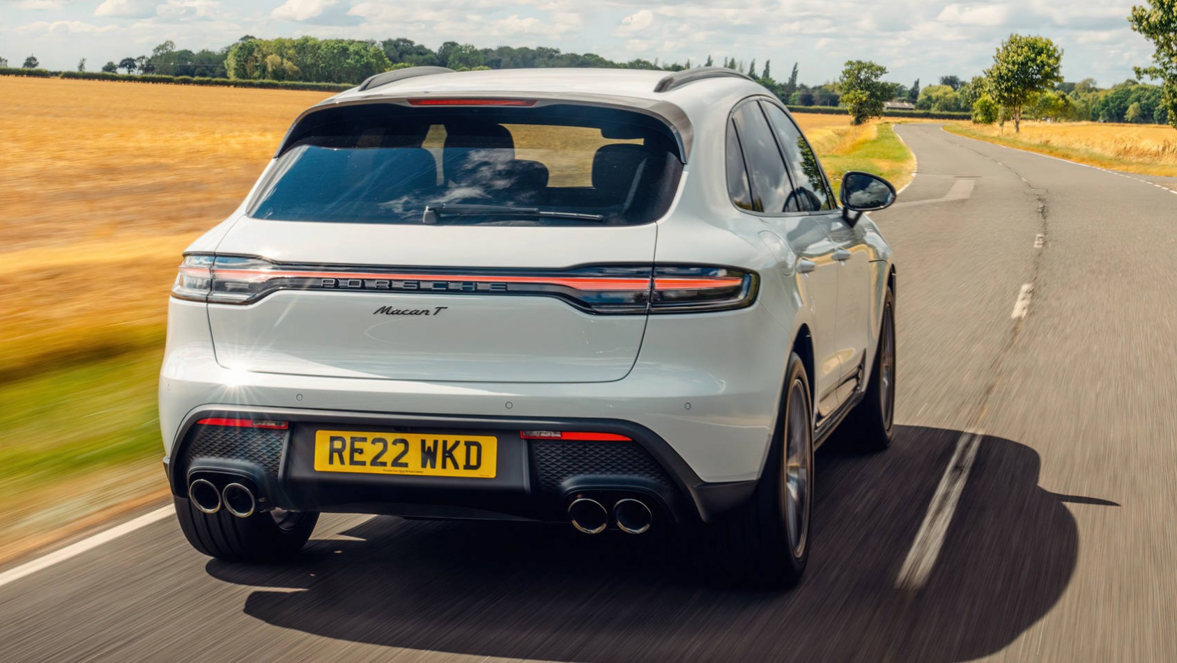 2023 Porsche Macan T tył lampy