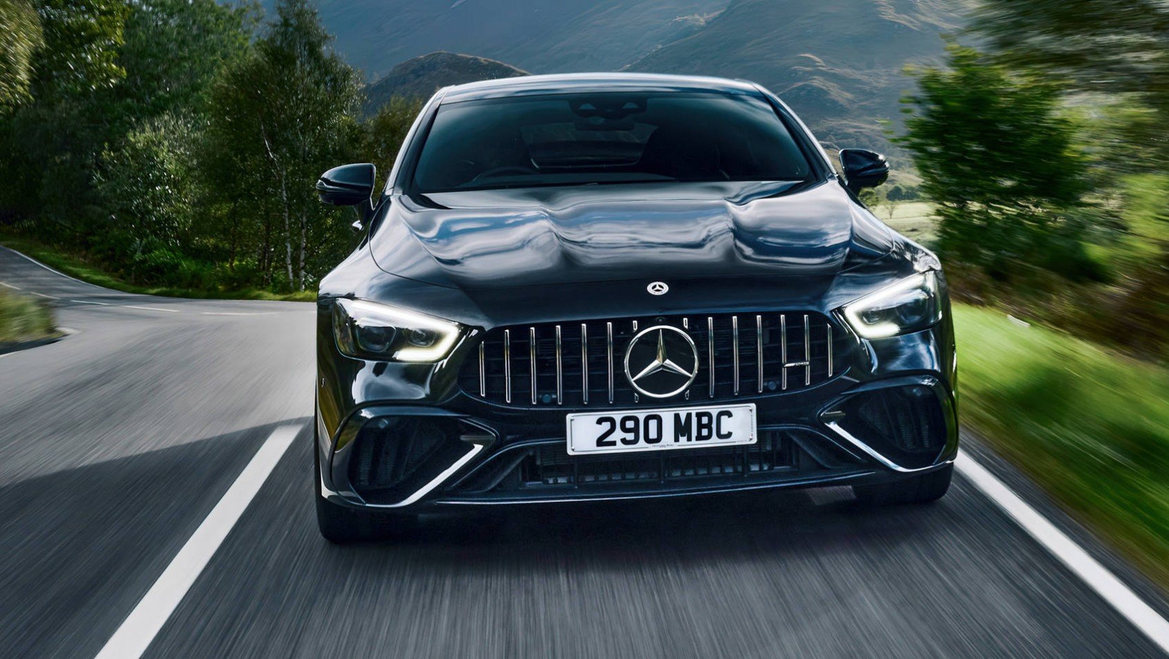 Mercedes-AMG GT 63S 4-door E-Performance przedni grill