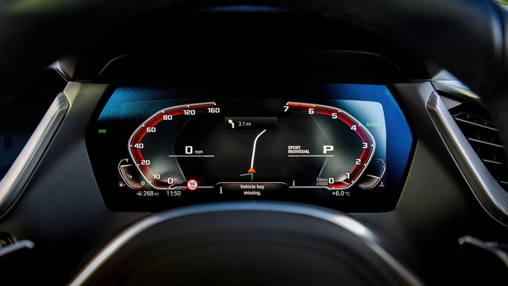 BMW M135i 2023 BMW M135i wirtualne zegary