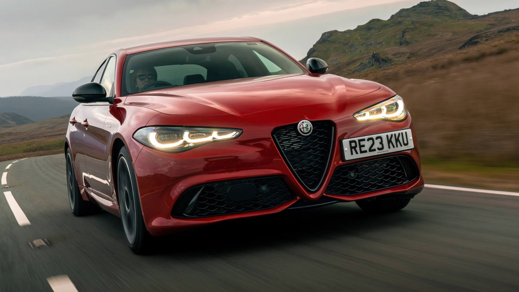 2023 Alfa Romeo Giulia Veloce lampy led