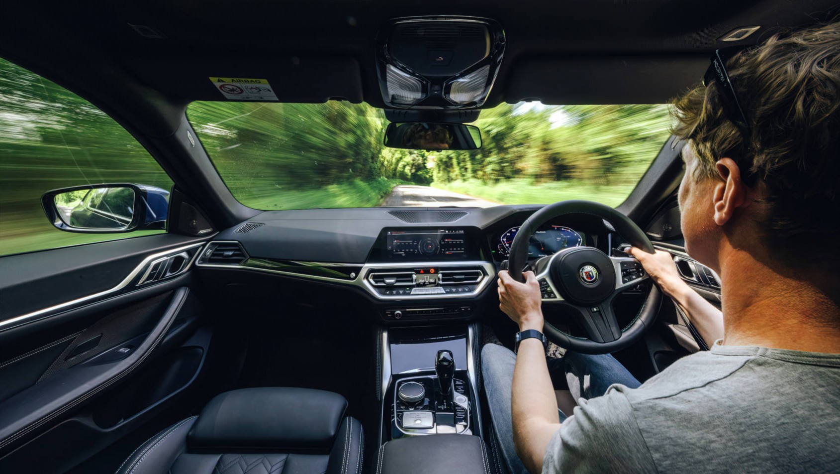 Alpina B4 Gran Coupe za kierownicą