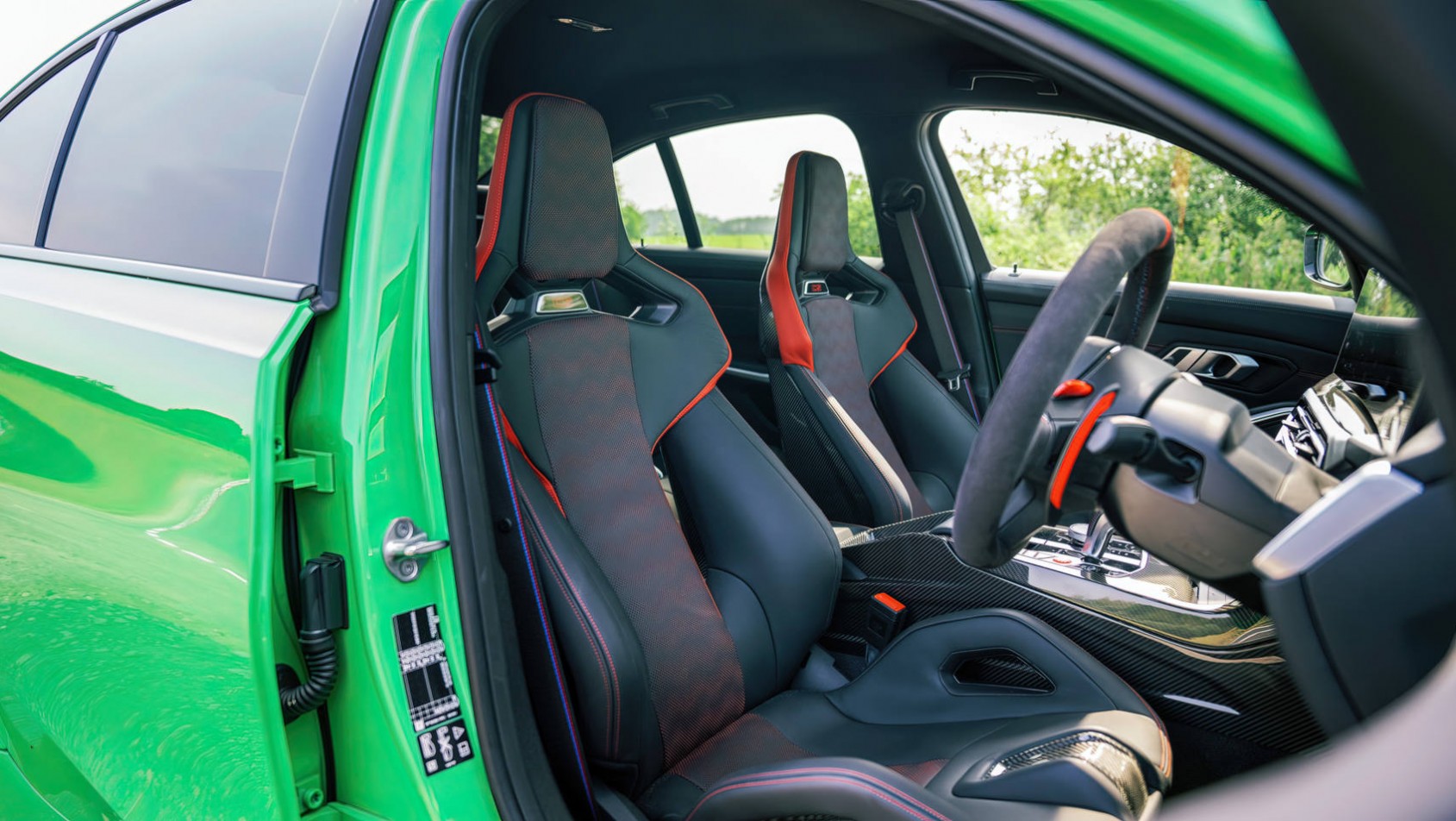 2023 BMW M3 CS fotele