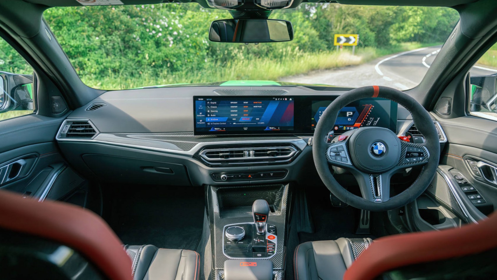 2023 BMW M3 CS kokpit