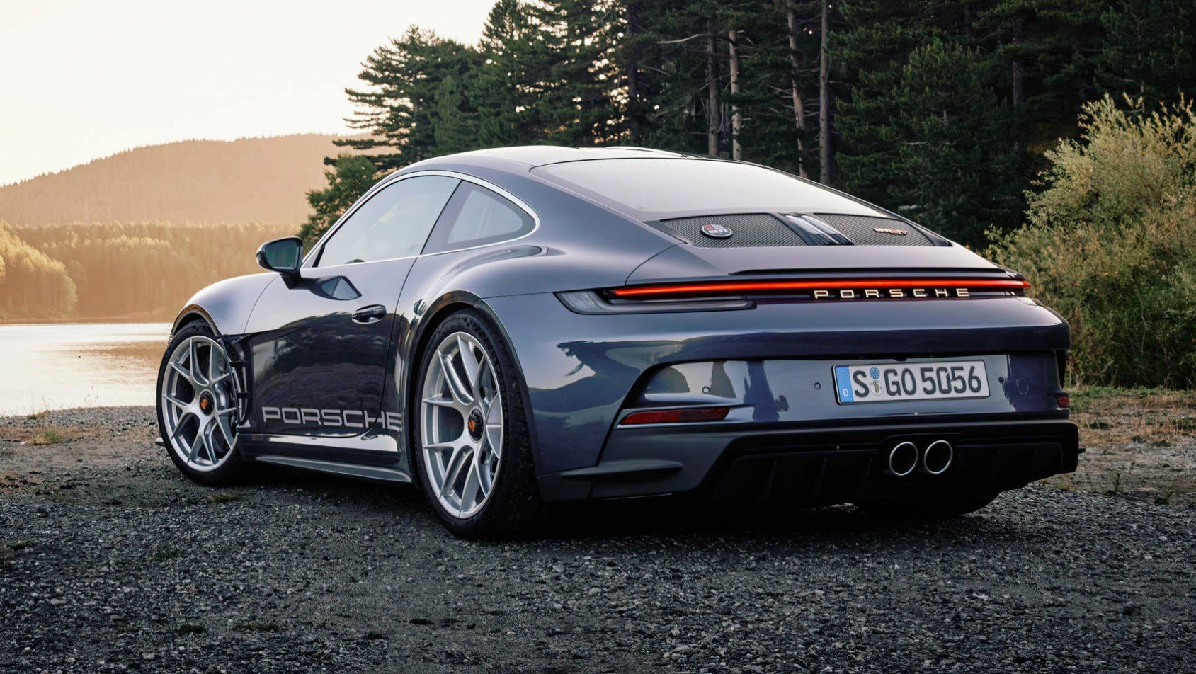 Porsche 911 S/T lewy tył