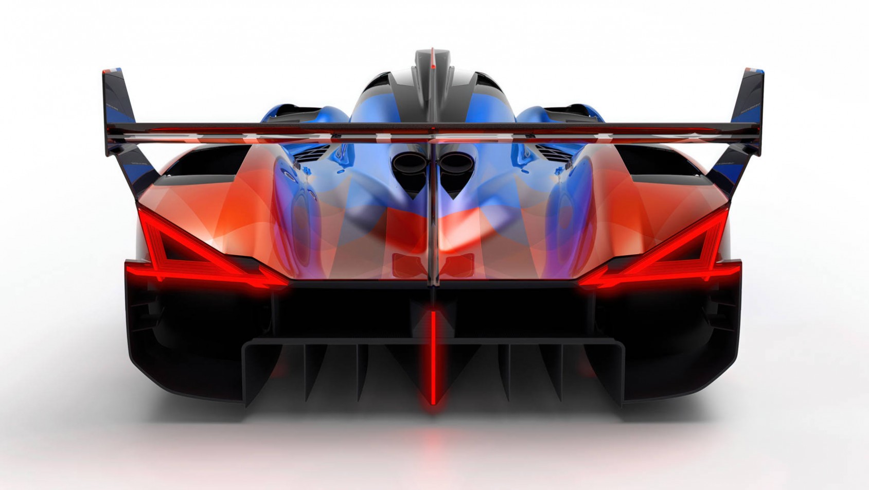 Alpine A424 hypercar grafika tył