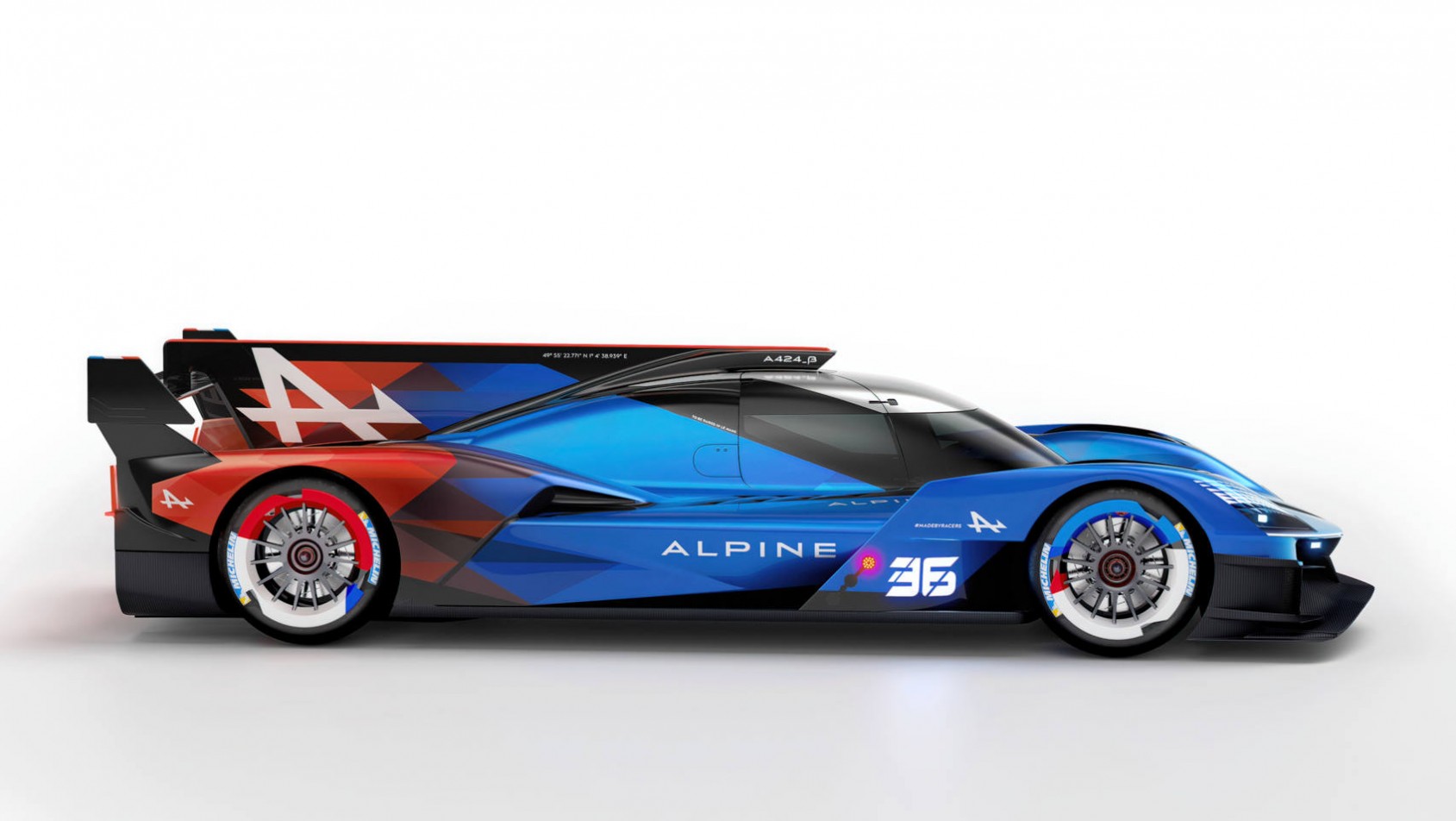 Alpine A424 WEC profil