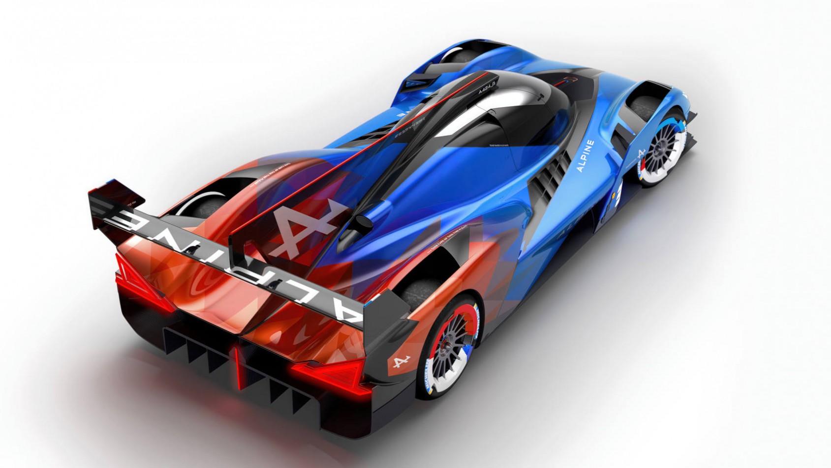 Alpine A424 WEC sylwetka