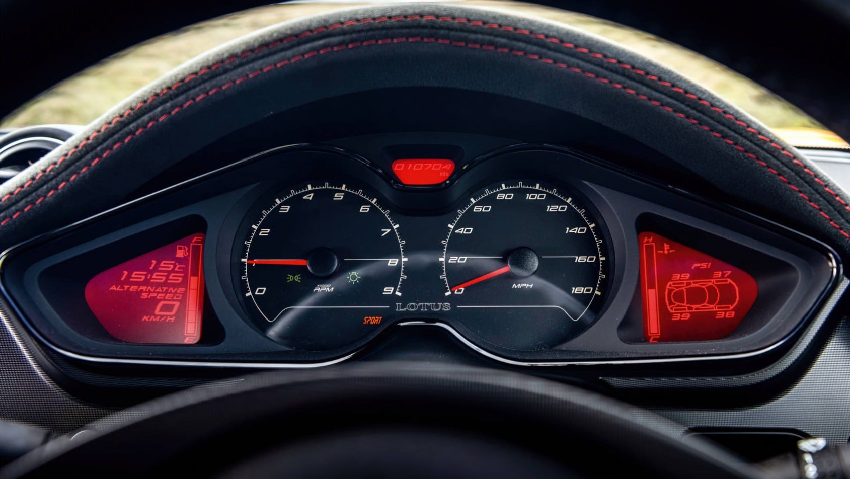 Lotus Evora 2014 zegary