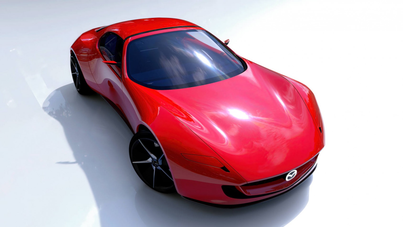 Mazda Iconic SP sylwetka przód