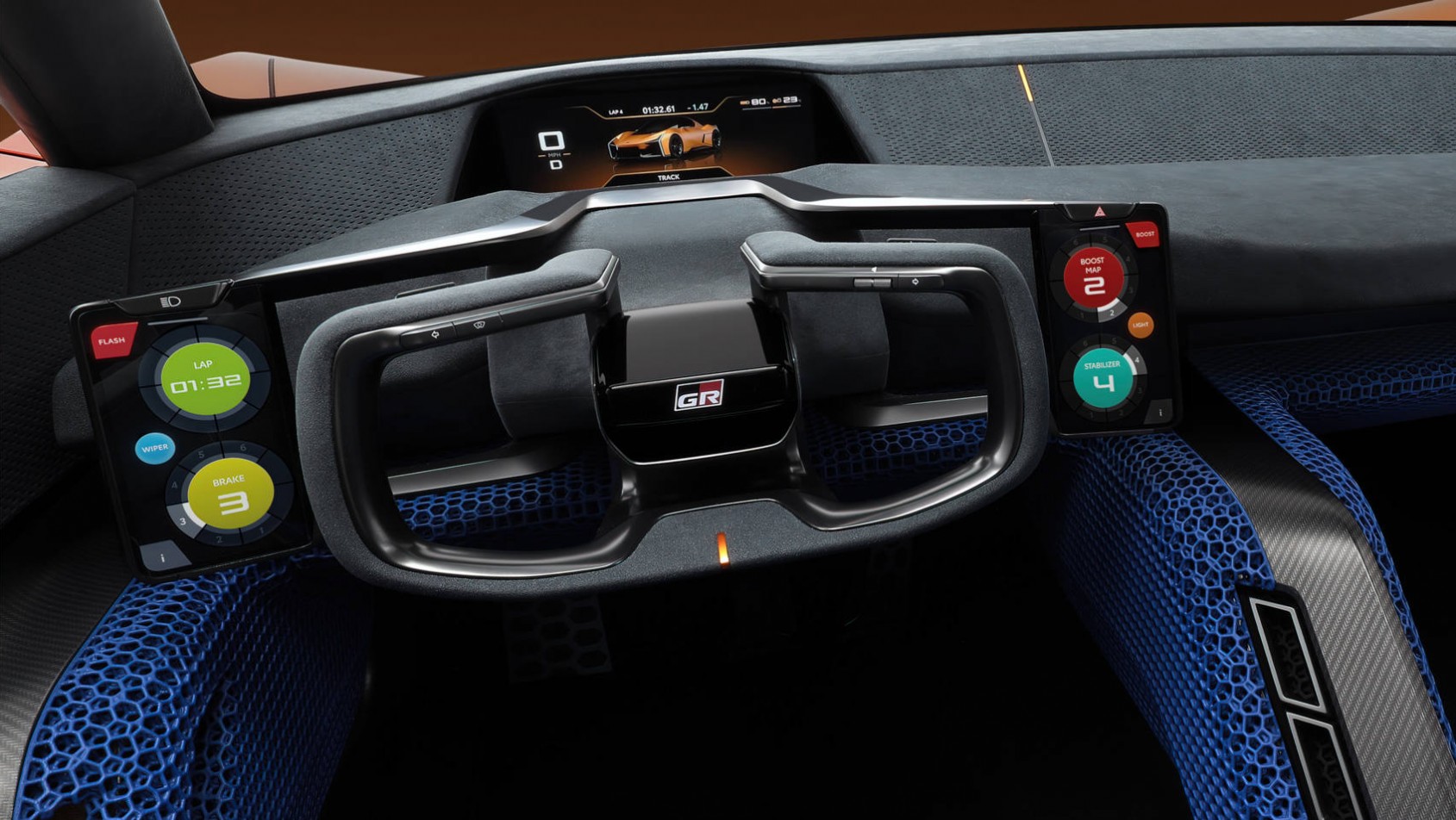 Toyota FT-Se kierownica