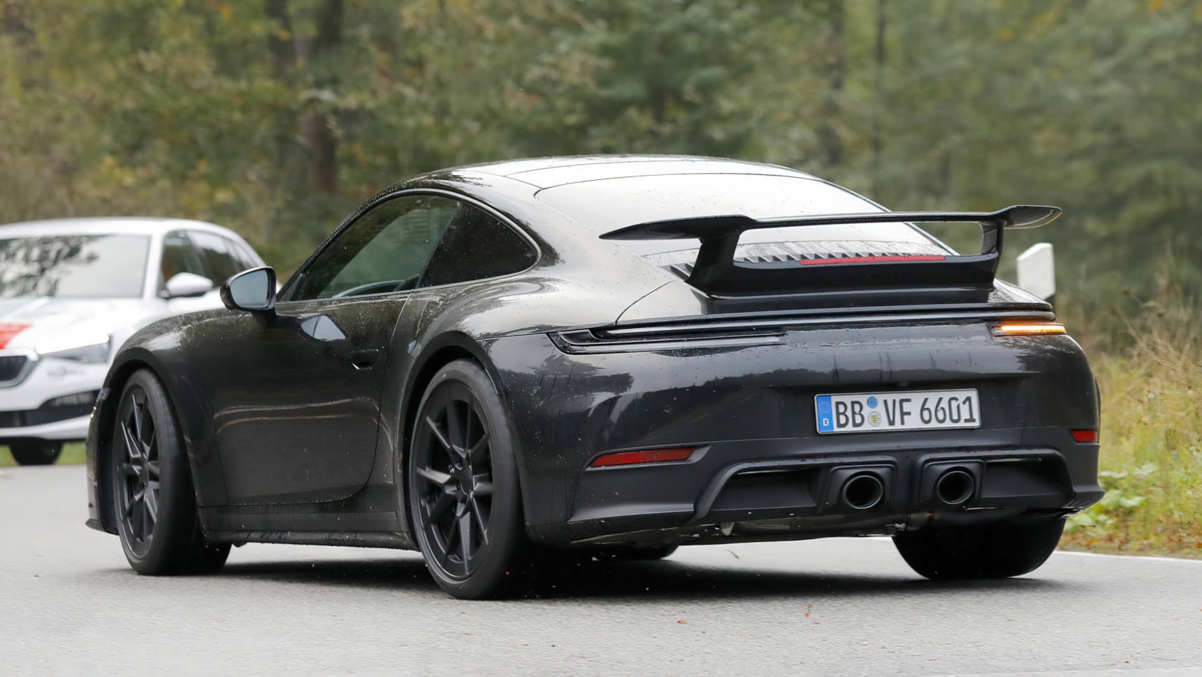 Porsche 911 (992.2) Targa spyshot