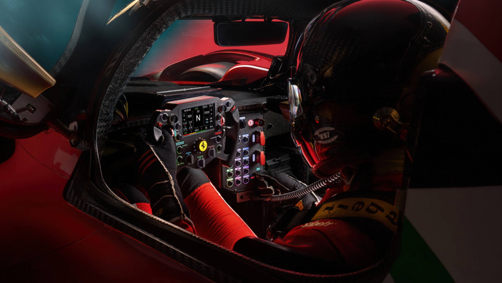 Ferrari 499P Ferrari 499P Modificata 2024 kierownica