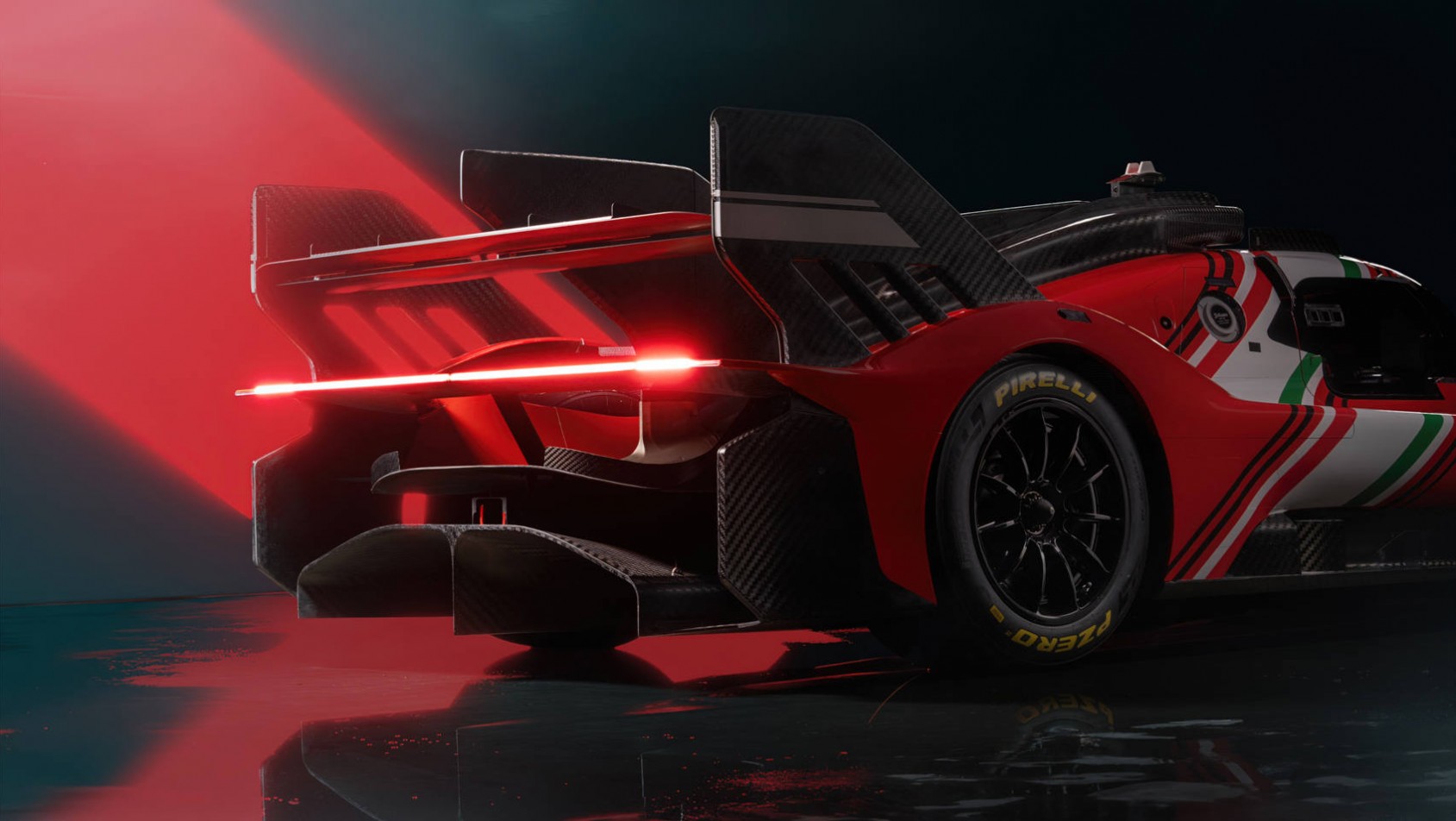 Ferrari 499P Ferrari 499P Modificata 2024 tylna oś